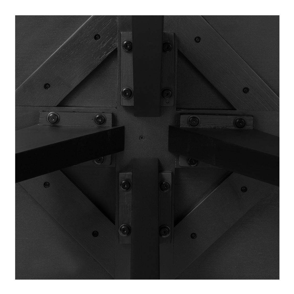 Parq Black Round Dining Table by MOES at Eve Furniture