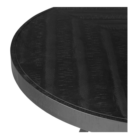 Parq Black Round Dining Table by MOES at Eve Furniture