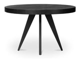 Parq Black Round Dining Table by MOES at Eve Furniture