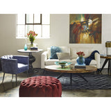 Parq Oval Coffee Table Amber by Moe's Home at Eve Furniture