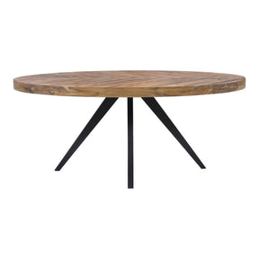 Parq Oval Dining Table Amber by Moe's Home at Eve Furniture