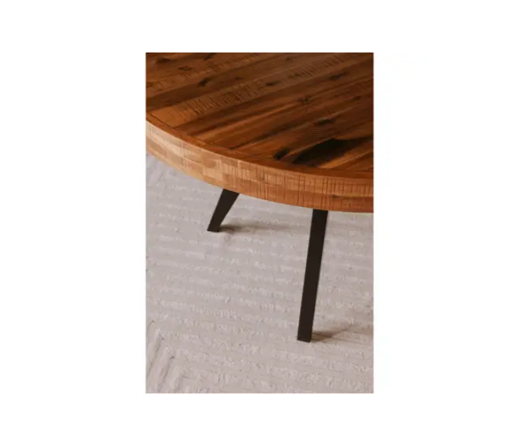 Parq Round Dining Table Amber by Moe's Home at Eve Furniture