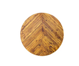 Parq Round Dining Table Amber by Moe's Home at Eve Furniture