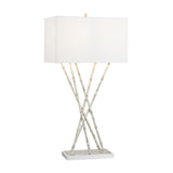 Parrish White Table Lamp by Crestview at Eve Furniture