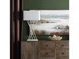 Parrish White Table Lamp by Crestview at Eve Furniture