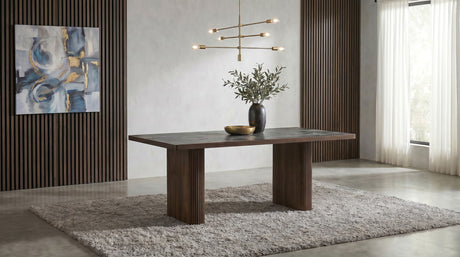 Parry Dark Walnut 80-inch Smart Top Paladina Dining Table by Coaster at Eve Furniture