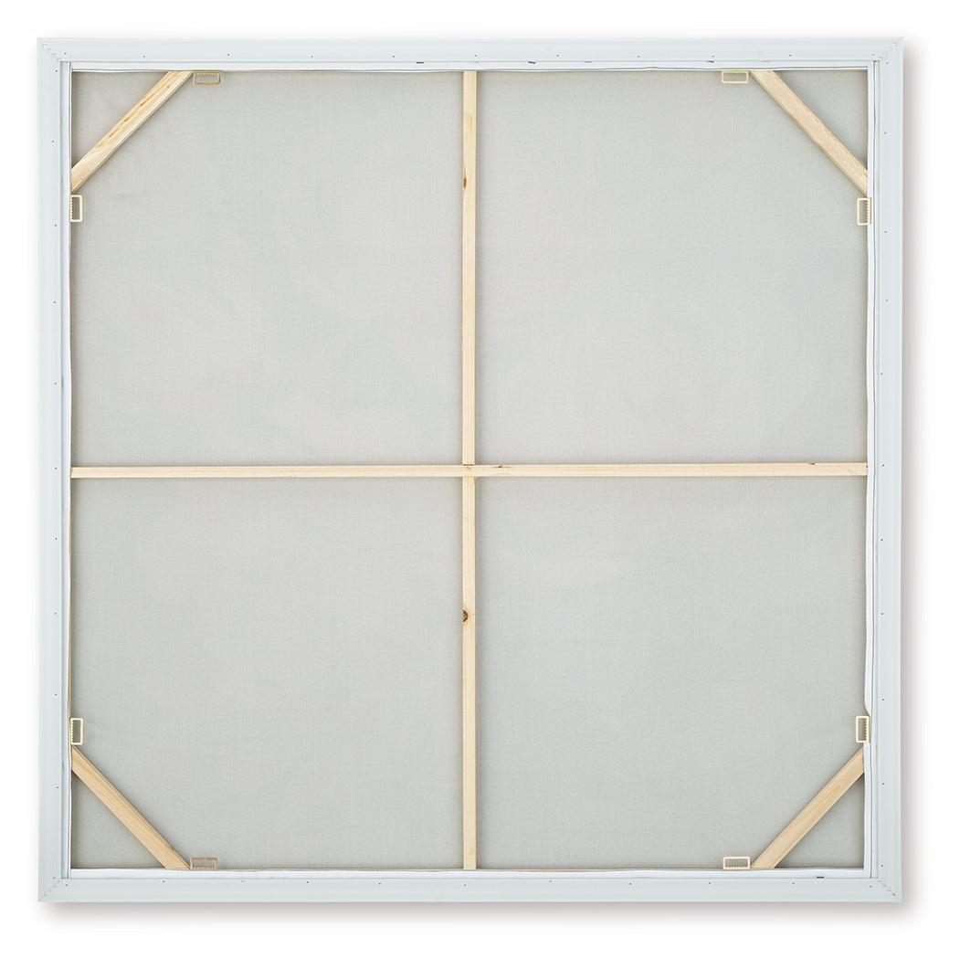 Parryville Aqua/Pink Wall Art by Ashley at Eve Furniture