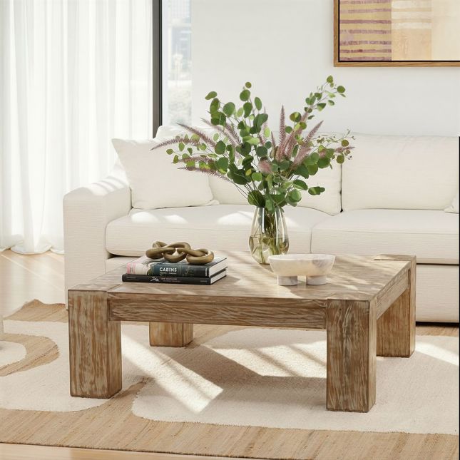 Parson Coffee Table by Dovetail at Eve Furniture