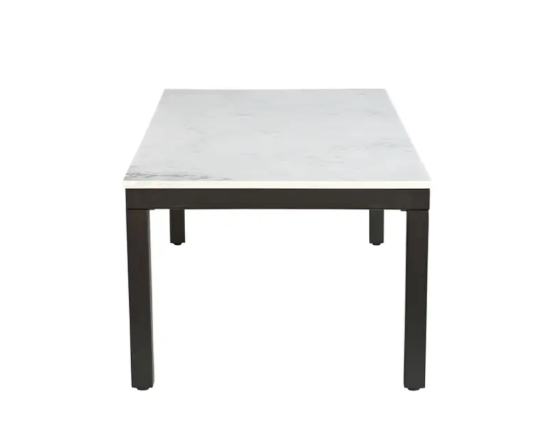 Parson Coffee Table -White by Moe's Home at Eve Furniture