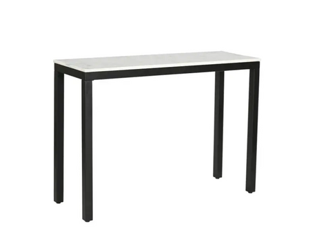 Parson Console Table - White by Moe's Home at Eve Furniture