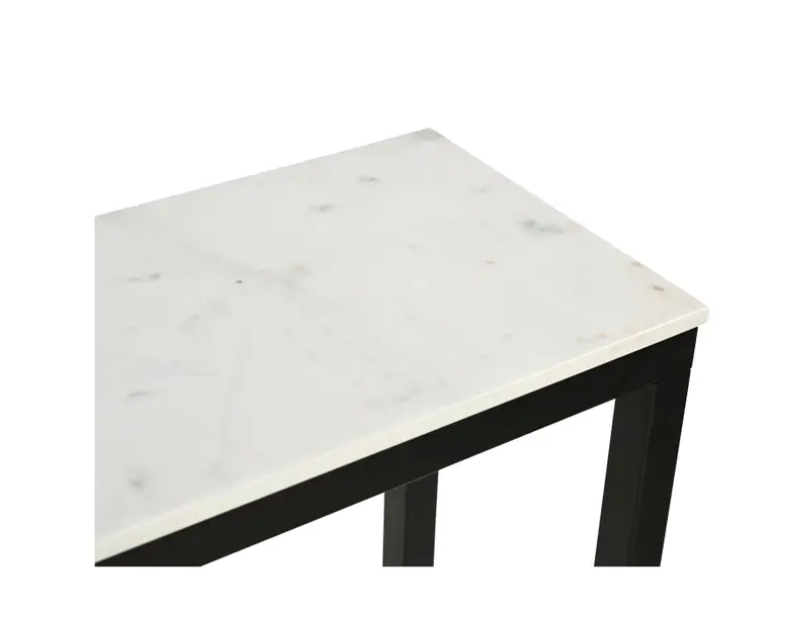 Parson Console Table - White by Moe's Home at Eve Furniture