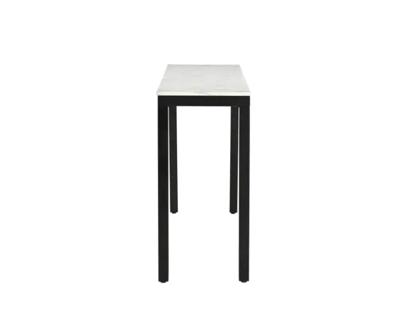 Parson Console Table - White by Moe's Home at Eve Furniture