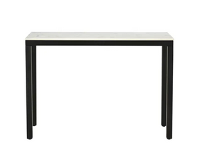 Parson Console Table - White by Moe's Home at Eve Furniture