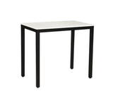 Parson Marble Mini Desk - White by Moe's Home at Eve Furniture