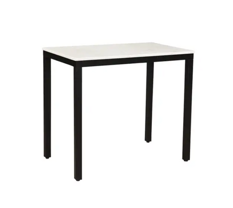 Parson Marble Mini Desk - White by Moe's Home at Eve Furniture