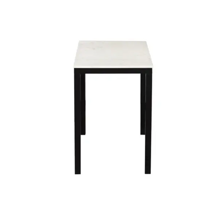 Parson Marble Mini Desk - White by Moe's Home at Eve Furniture