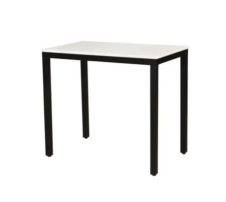 Parson Marble Mini Desk - White by Moe's Home at Eve Furniture
