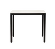 Parson Marble Mini Desk - White by Moe's Home at Eve Furniture