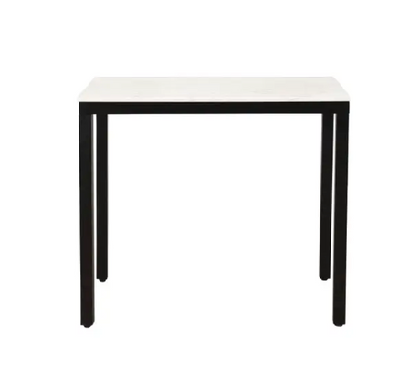 Parson Marble Mini Desk - White by Moe's Home at Eve Furniture