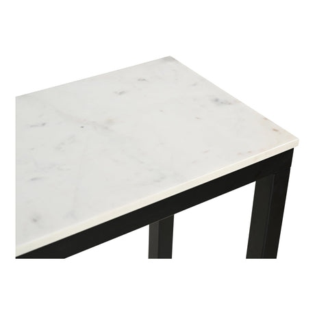 Parson White Console Table by MOES at Eve Furniture