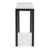 Parson White Console Table by MOES at Eve Furniture