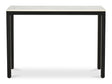 Parson White Console Table by MOES at Eve Furniture