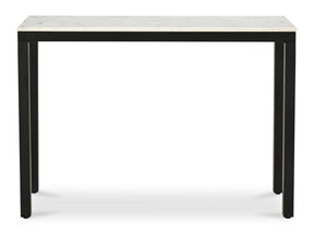 Parson White Console Table by MOES at Eve Furniture