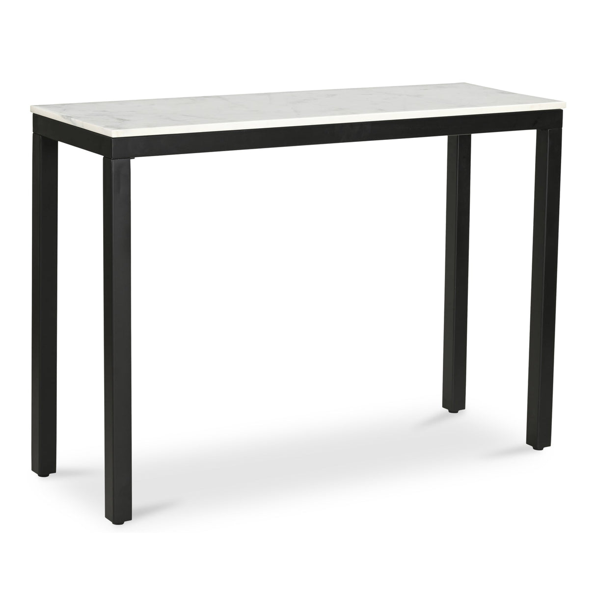 Parson White Console Table by Moe's Home at Eve Furniture