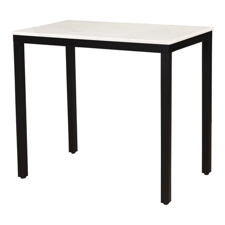 Parson White Marble Mini Desk by MOES at Eve Furniture