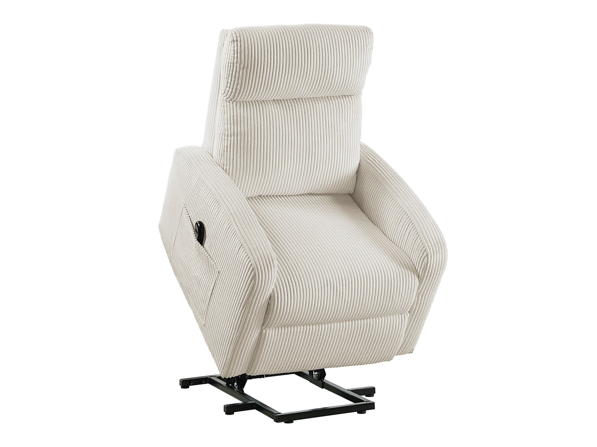 Parsons Beige Power Lift Chair by Homelegance at Eve Furniture
