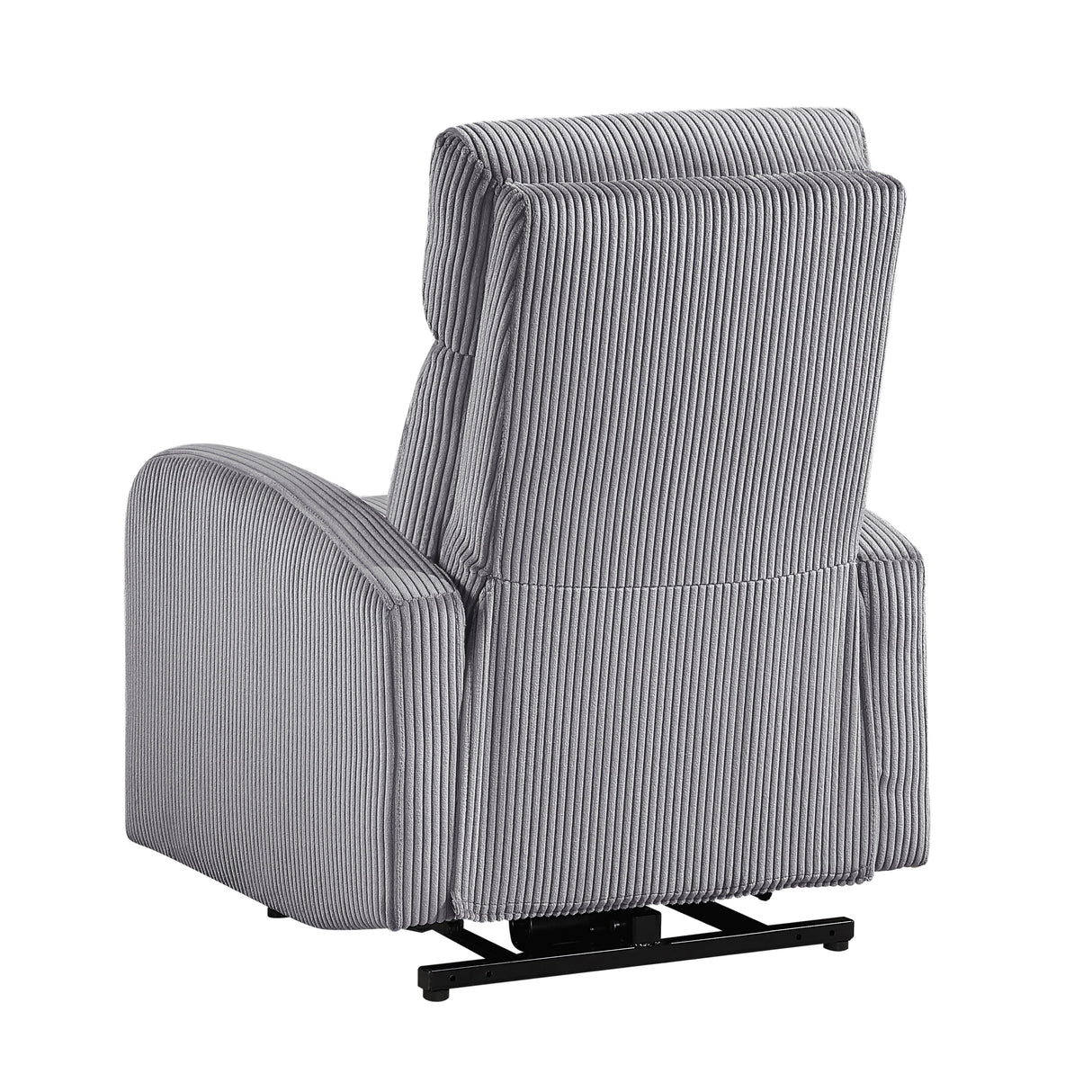Parsons Dark Gray Power Lift Chair by Homelegance at Eve Furniture