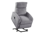 Parsons Dark Gray Power Lift Chair by Homelegance at Eve Furniture