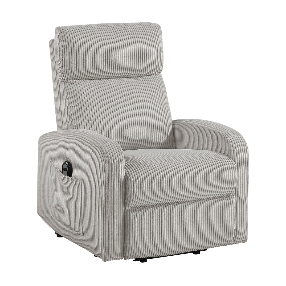 Parsons Gray Power Lift Chair by Homelegance at Eve Furniture