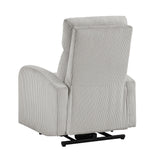 Parsons Gray Power Lift Chair by Homelegance at Eve Furniture