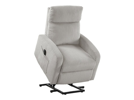 Parsons Gray Power Lift Chair by Homelegance at Eve Furniture