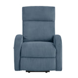 Parsons Midnight Blue Power Lift Chair by Homelegance at Eve Furniture