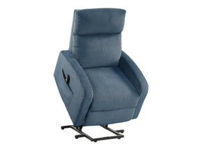 Parsons Midnight Blue Power Lift Chair by Homelegance at Eve Furniture