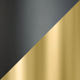 Particle Side Table Gold & Black by Zuomod at Eve Furniture