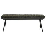 Partridge Espresso/Black Cushion Bench by Coaster at Eve Furniture