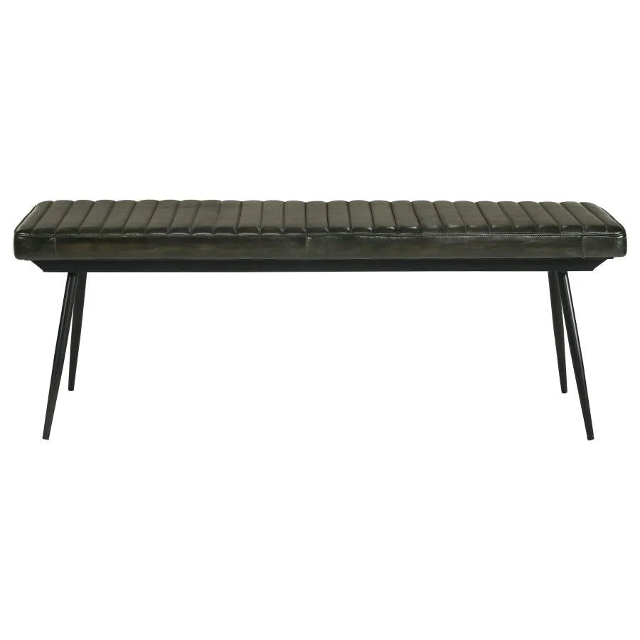Partridge Espresso/Black Cushion Bench by Coaster at Eve Furniture