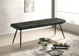 Partridge Espresso/Black Cushion Bench by Coaster at Eve Furniture