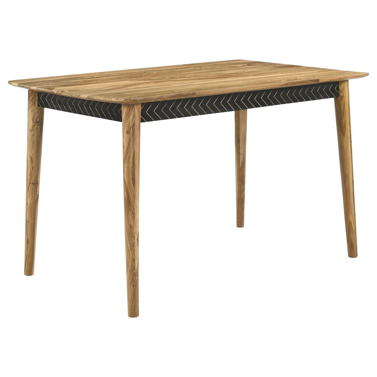 Partridge Natural Sheesham 7-Piece Rectangular Counter Height Dining Set by Coaster at Eve Furniture