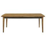 Partridge Natural Sheesham and Espresso 6-Piece Dining Set by Coaster at Eve Furniture