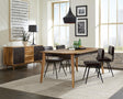 Partridge Natural Sheesham/Espresso 5-Piece Rectangular Dining Set by Coaster at Eve Furniture