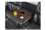 Party Time Grey 3-Piece Power Reclining Living Room Set by New Era Innovations at Eve Furniture