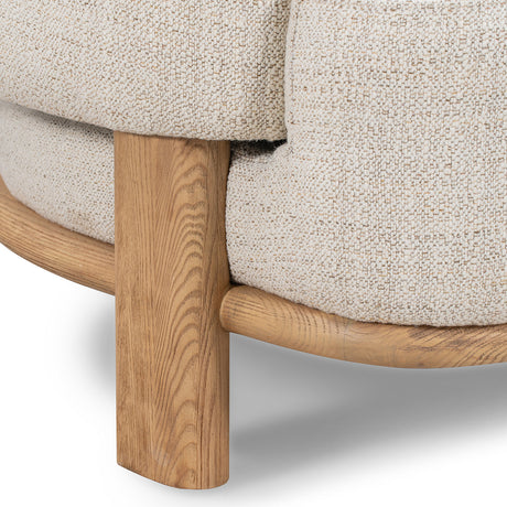 Pasadena Natural Accent Chair by Classic Home at Eve Furniture