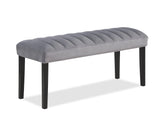 Pascal Black and Gray Marble-Top Dining Set by Crown Mark at Eve Furniture