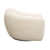 Pascal Bone Swivel Chair by Diamond Sofa at Eve Furniture