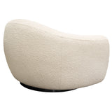 Pascal Bone Swivel Chair by Diamond Sofa at Eve Furniture