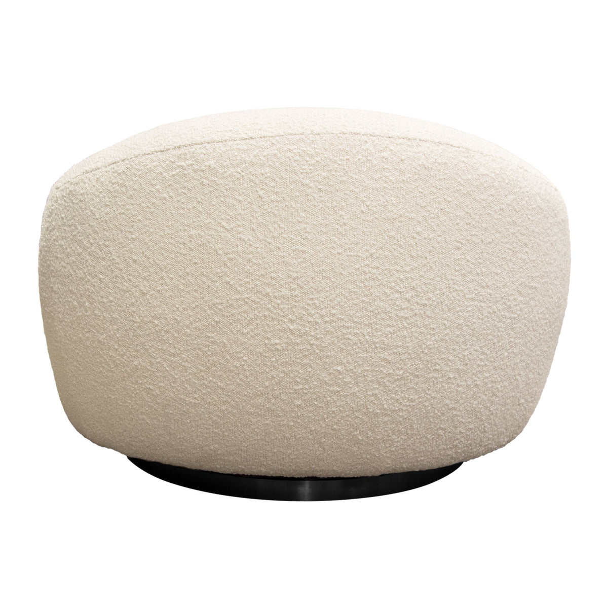 Pascal Bone Swivel Chair by Diamond Sofa at Eve Furniture